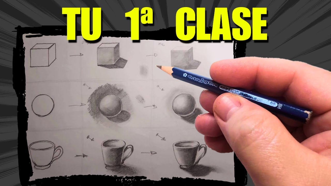 Cómo Aprender a Dibujar Desde Cero: Formas Básicas y Volumen