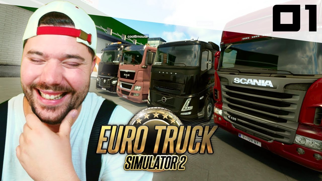 EURO TRUCK SIMULATOR 2 #1 ▶ON DECOUVRE LE JEU ET LES CONVOIS !!