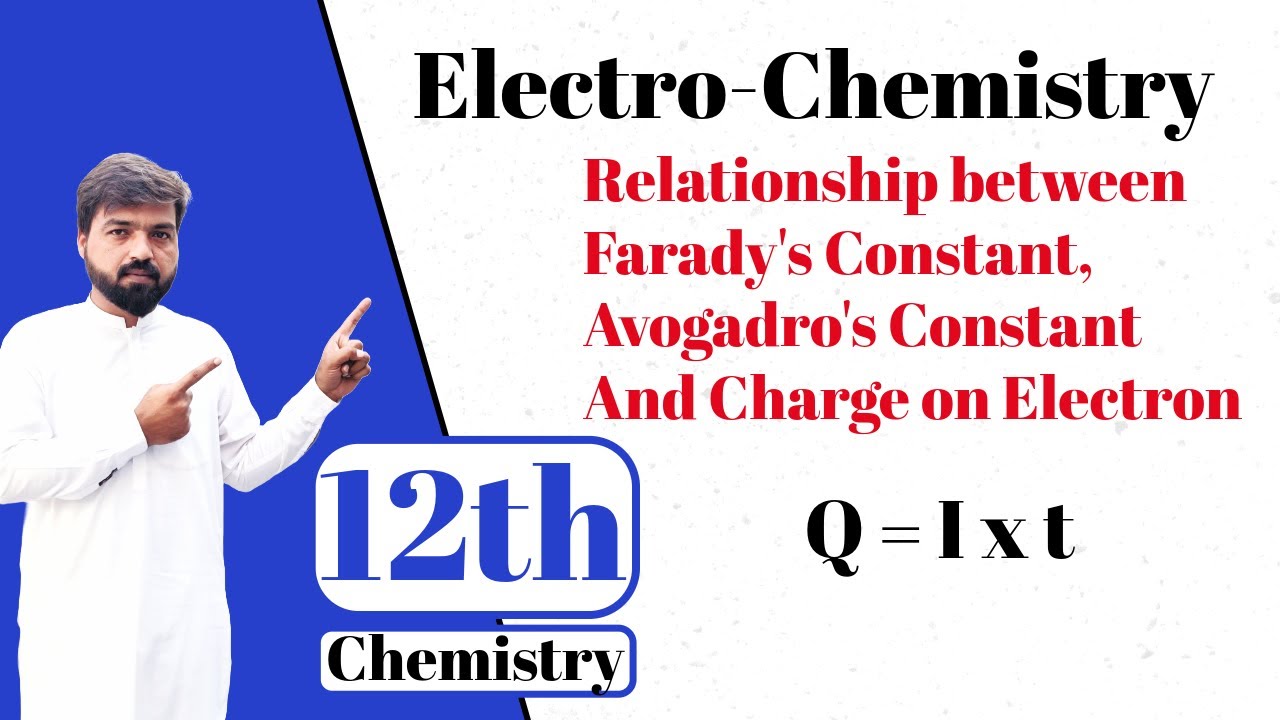 FBISE Chemistry New Book Class 12 | Relationship Between Faraday Constant Avogadro Constant | Part 1