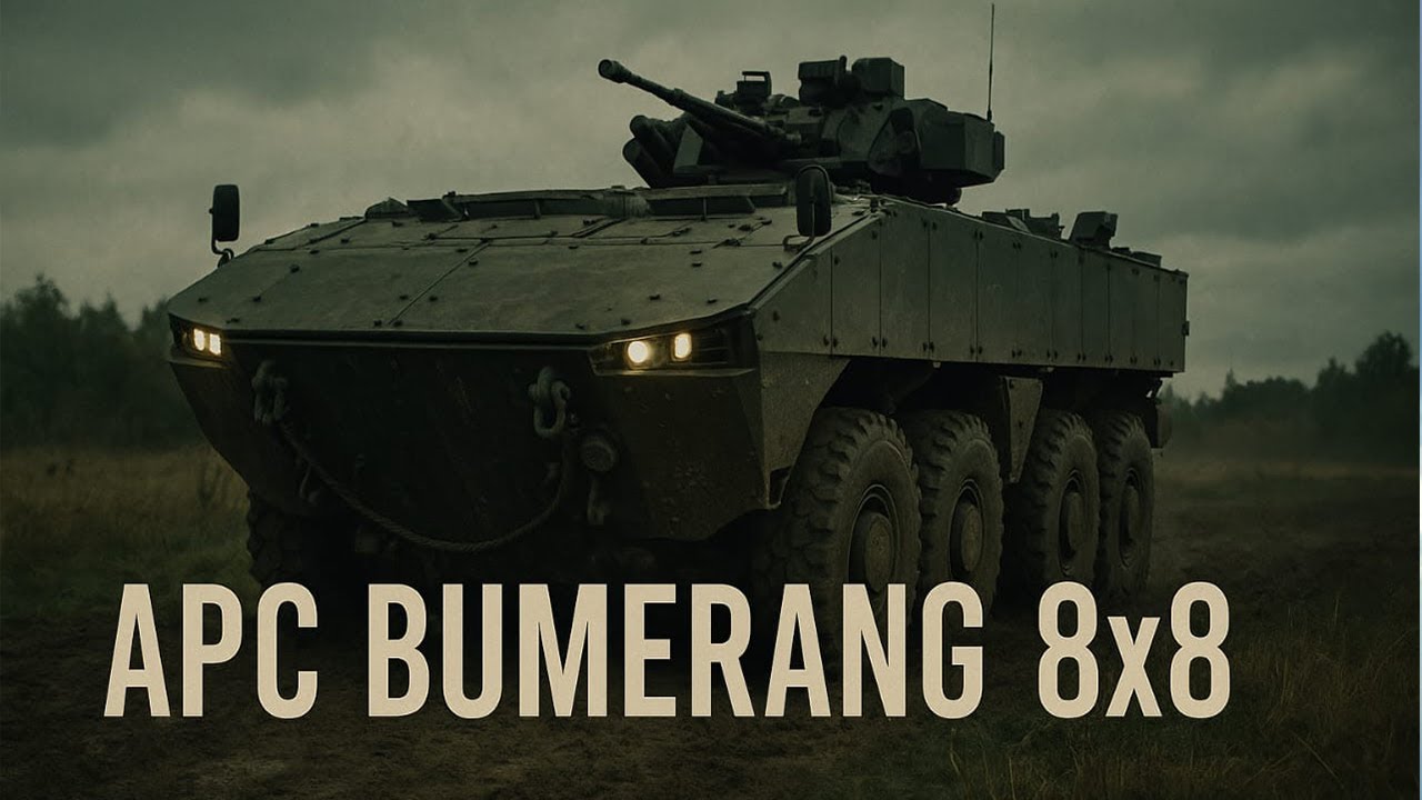 Kendaraan Tempur Rusia BUMERANG 8x8 | Modular, Amfibi, dan Mematikan