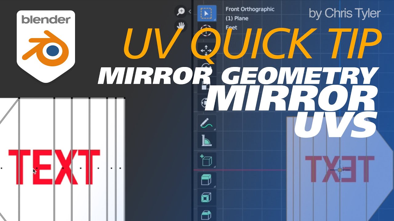 Mirror UVs Quick Tip