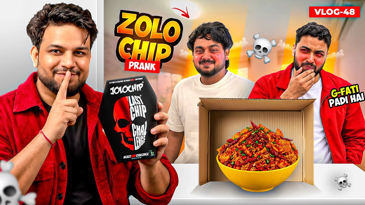 I Did Jolo Chip Prank On My Friends #vlog #s8ul #funny 