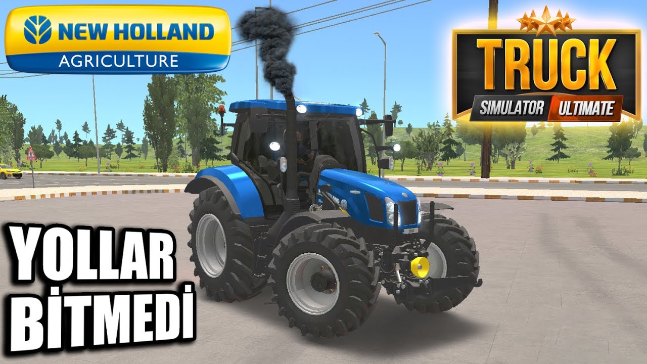 DLC/MOD'A GELEN TRAKTÖRÜ DENİYORUZ // YOLLAR GİT GİT BİTMİYOR | TRUCK SIMULATOR ULTIMATE !!