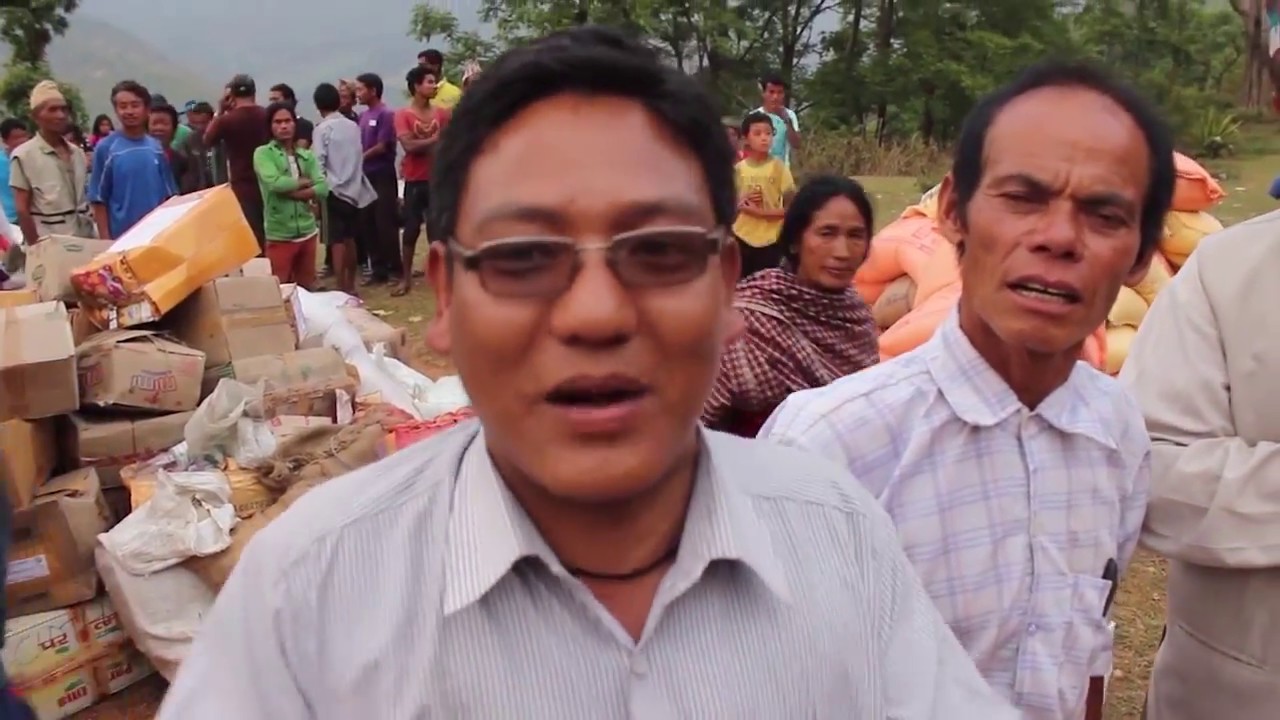 Relief Material Distribution To Earthquake Victims