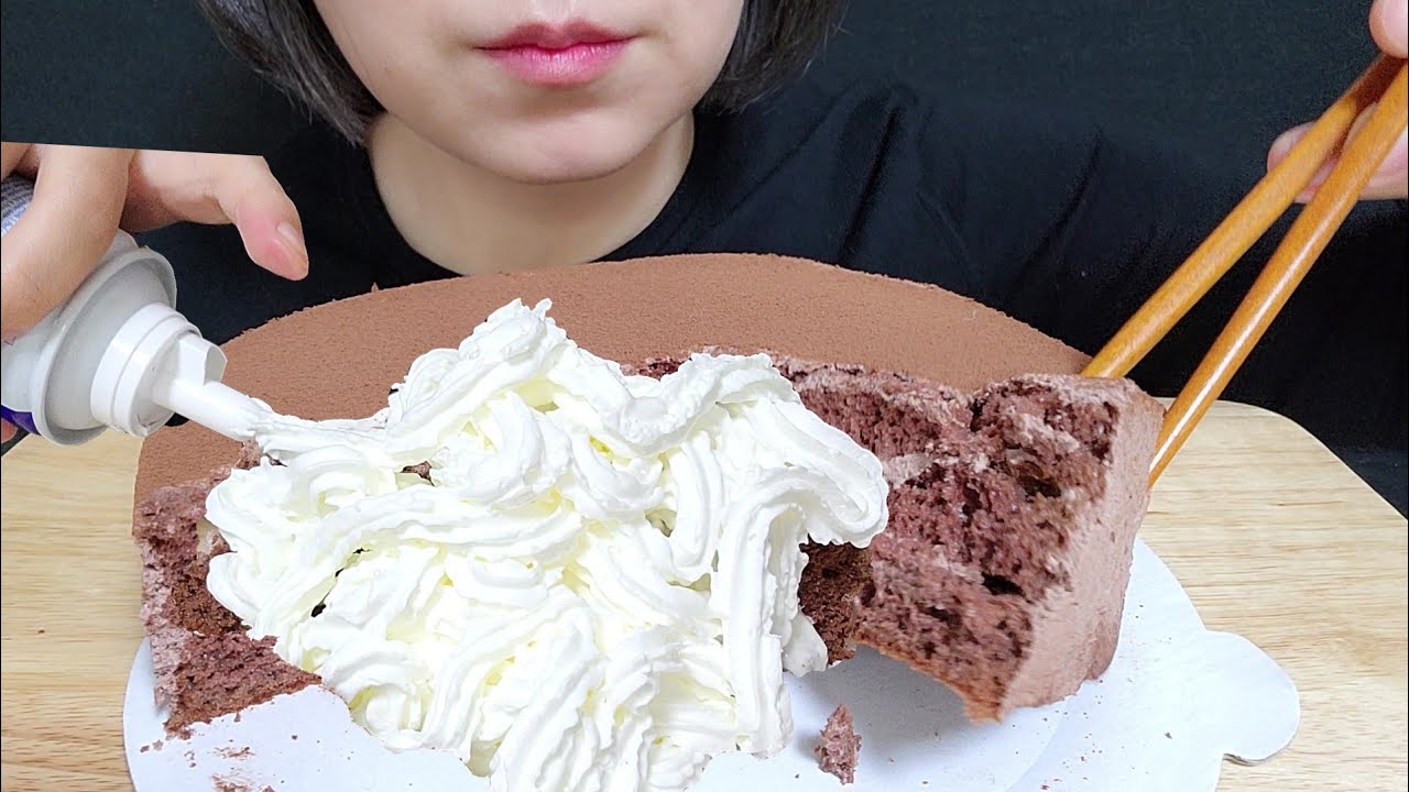 노브랜드 초콜릿 케이크 먹방 CAKE MUKBANG