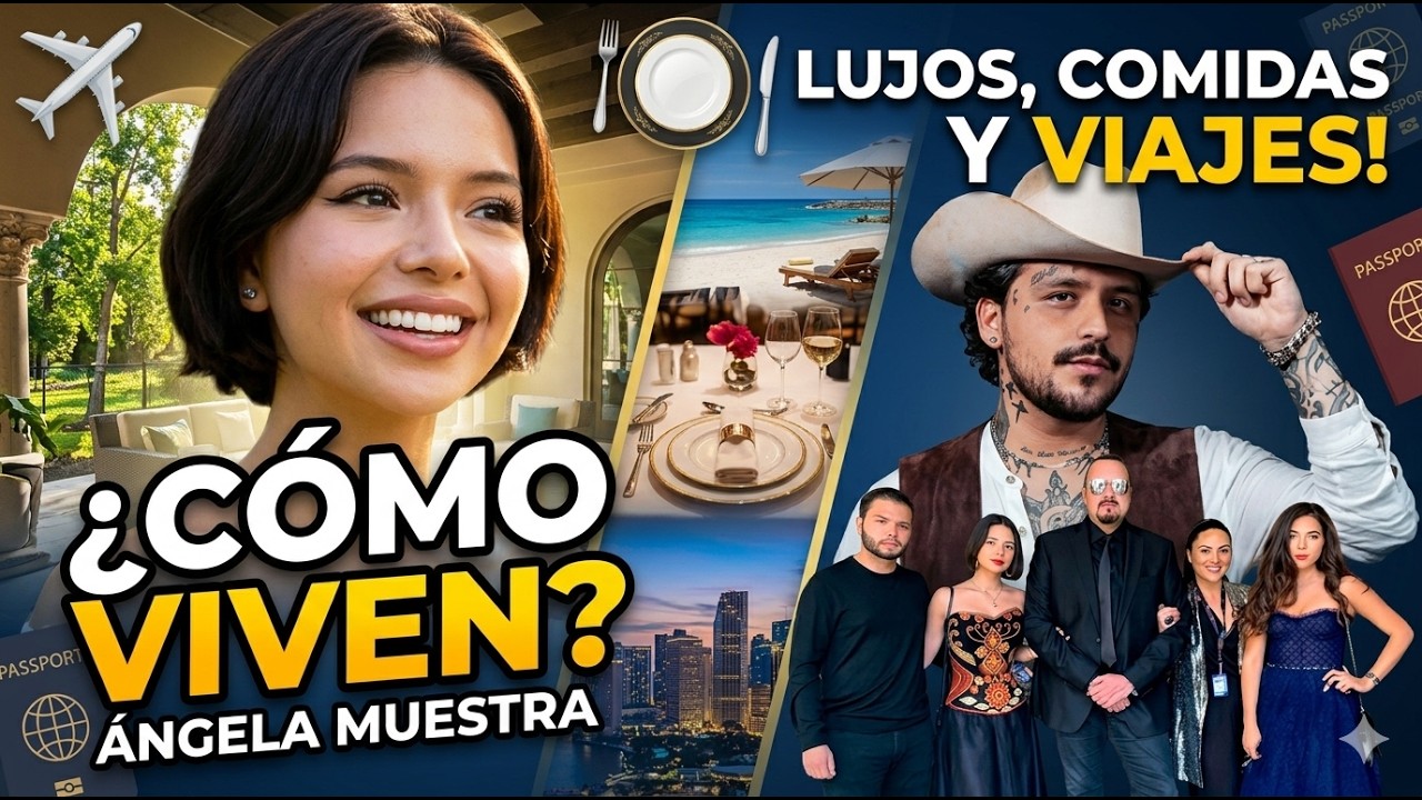 Ángela Aguilar REVELA: ¿Cómo disfruta REALMENTE la Dinastía Aguilar? ✈️🍔 Viajes y Comidas 