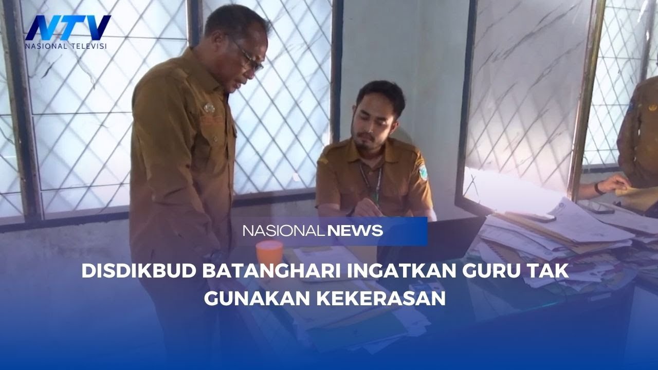 DISDIKBUD BATANGHARI INGATKAN GURU TAK GUNAKAN KEKERASAN
