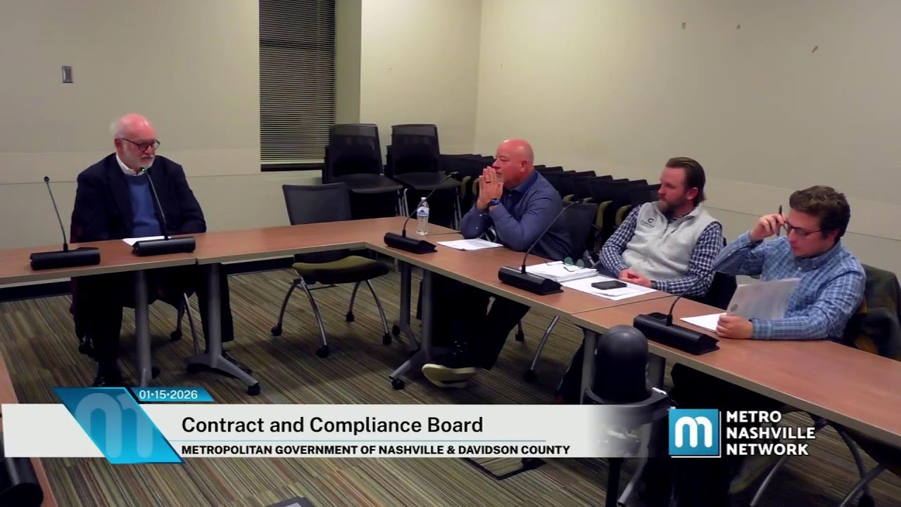 01/15/26 Contract and Compliance Board