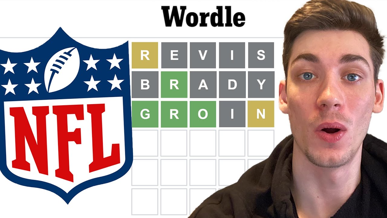 I played the NFL Wordle...