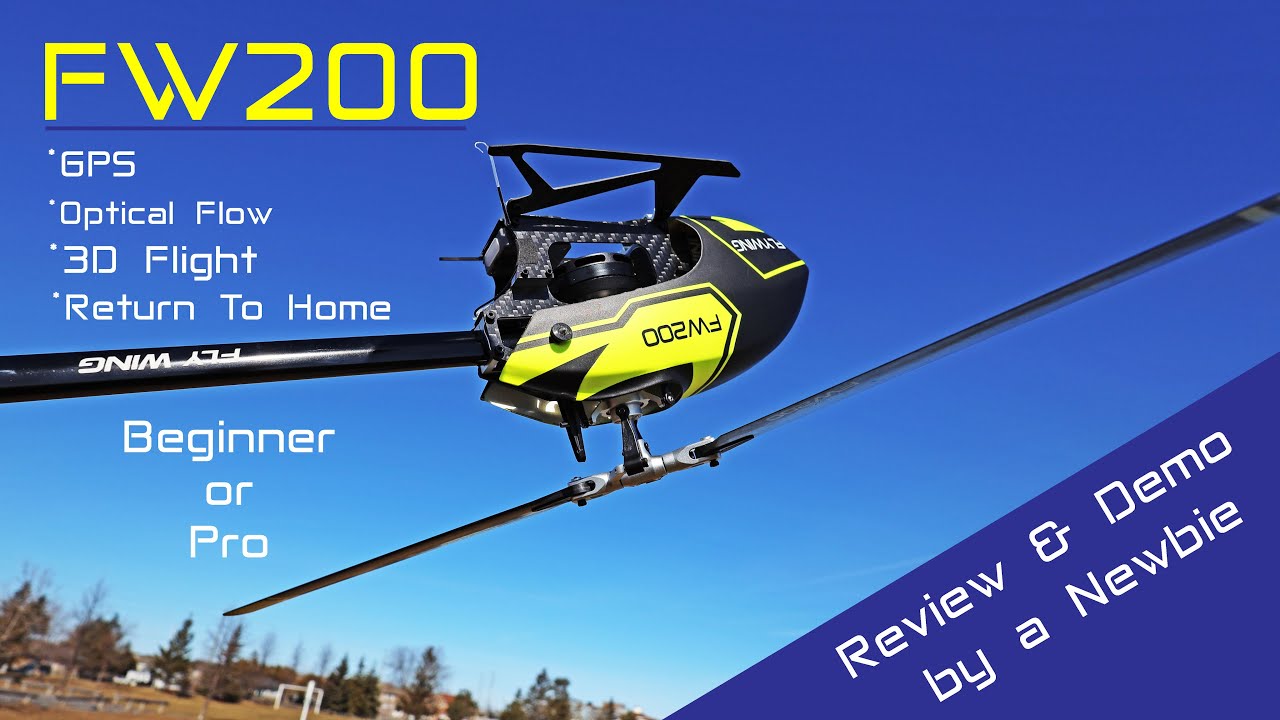 FW200 Pro RC Helicopter - AMAZING - My Grandma Could Fly This!