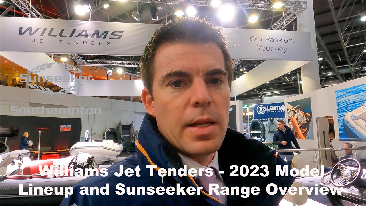 Sunseeker Yachts и Williams Jet Tenders — обзор моделей 2023 года этих удивительных надувных лодок