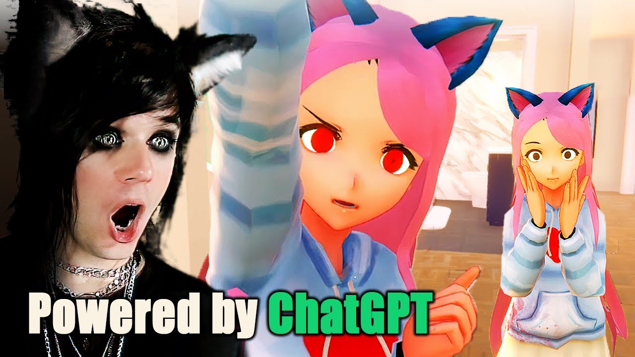 THIS GIRLFRIEND SIMULATOR USES CHAT-GPT AI AND ITS INSANE!!!!!!