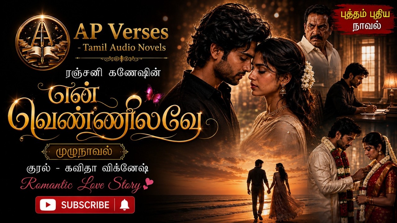 என் வெண்ணிலவே |ரஞ்சனி கணேஷ்| RJ கவிதா விக்னேஷ் | AP Verses Tamil Audio Novels