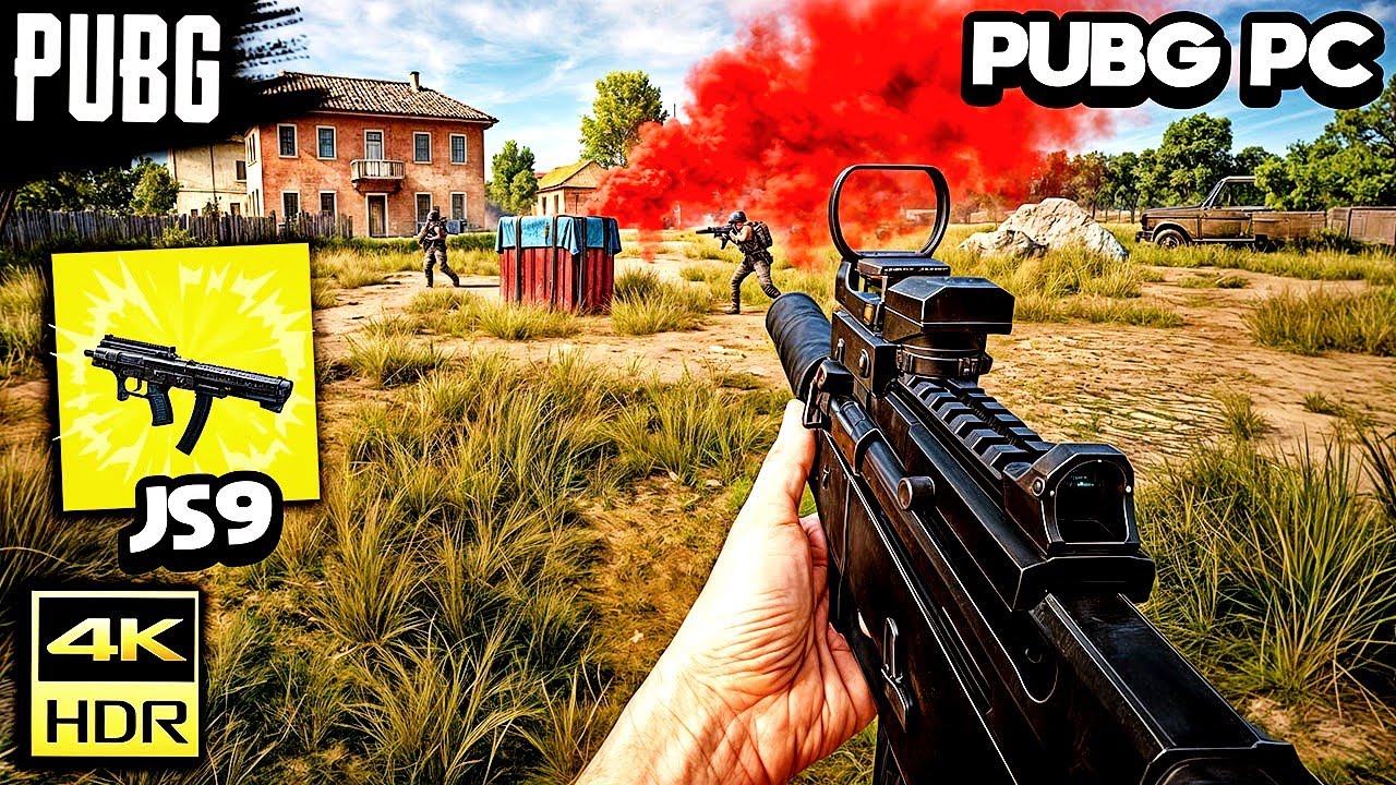 PUBG PC pero me SORPRENDE la SMG JS9 en esta FINAL DIFICIL! 🥰 Los GRAFICOS al MAXIMO se ven BRUTALES