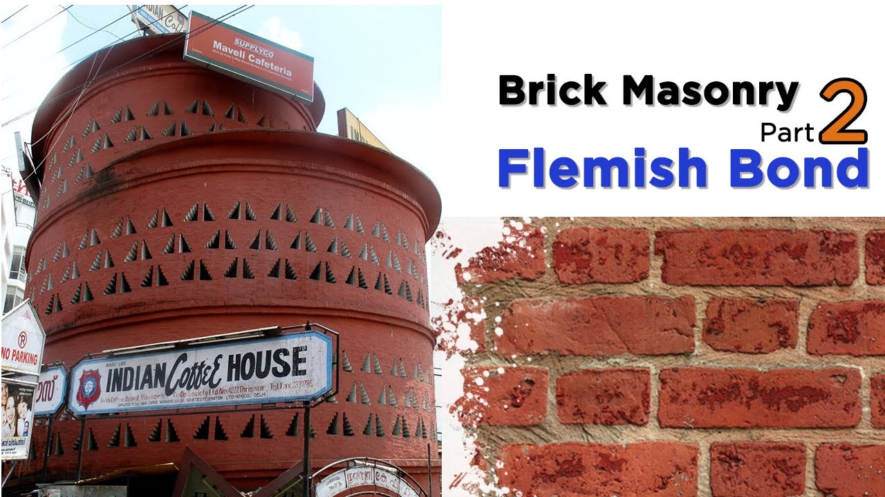 Brick Masonry (Flemish Bond) - Civil Engineering Class  (Unit 2, Lecture 5 ) | Basic Civil Made Easy