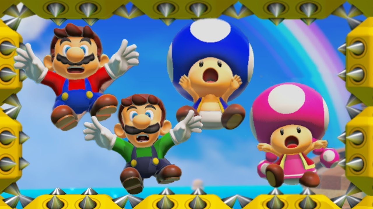 Mario Maker 2 Challenges, then Mario in Minecraft!