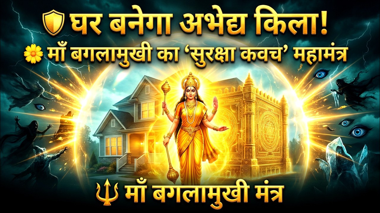 घर बनेगा अभेद्य किला! माँ बगलामुखी का 'सुरक्षा कवच' महामंत्र । माँ बगलामुखी मंत्र | Maa Baglamukhi