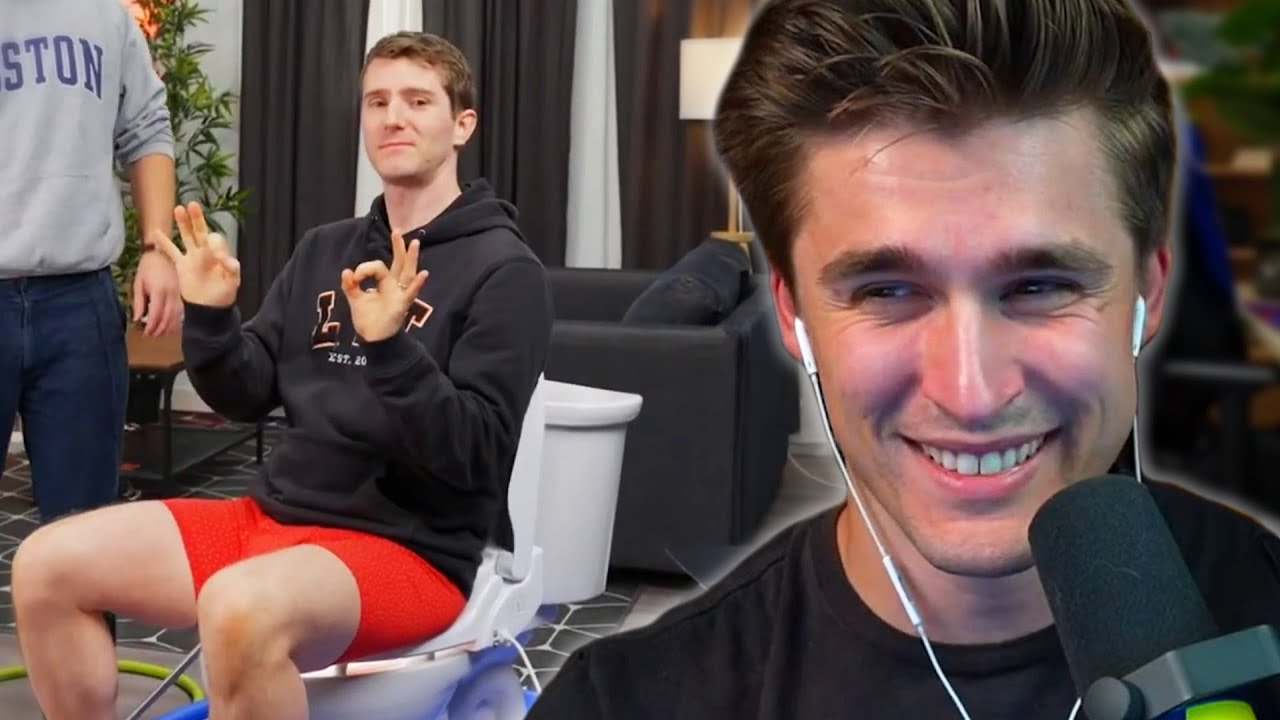 Ludwig Reacts to Linus Tech Tips Using a Bidet