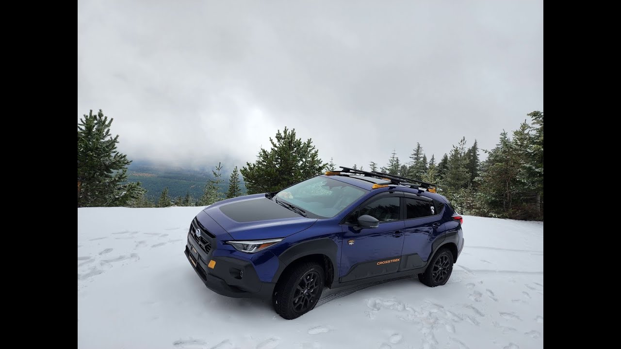 2024 Subaru Crosstrek Wilderness Mountain run on Veterans day.