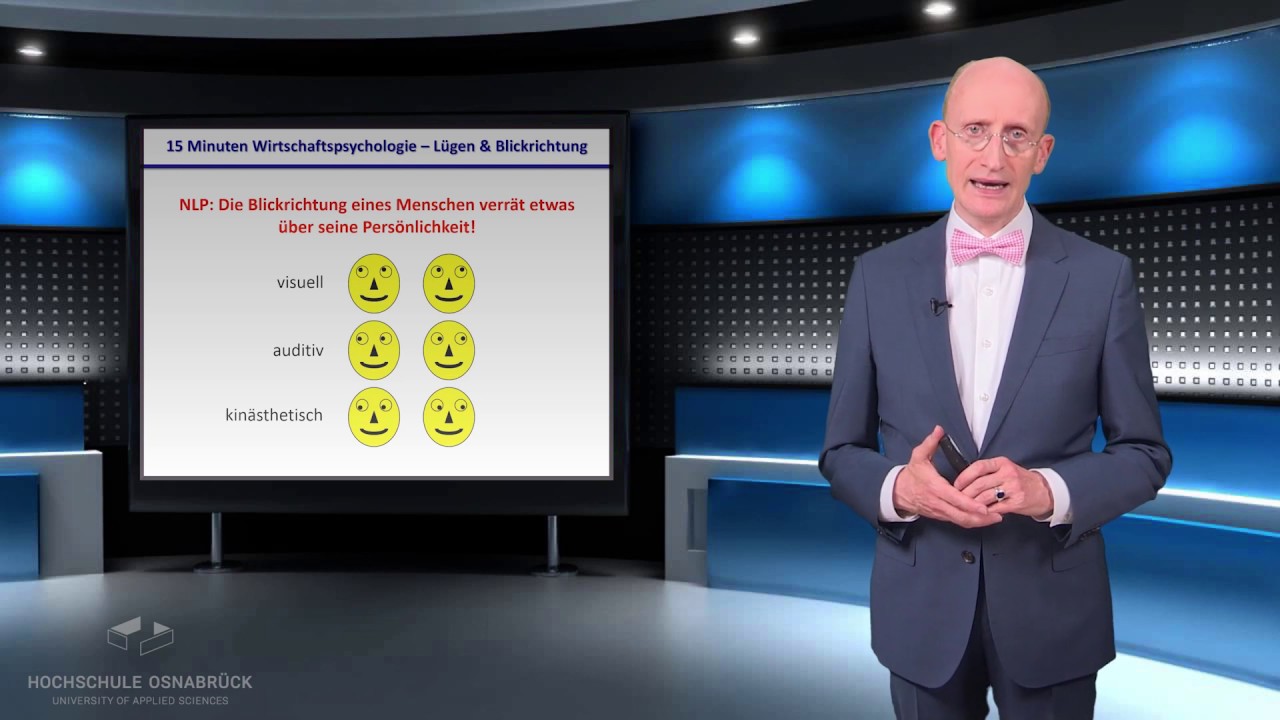 034: Erkennt man Lügner an der Blickrichtung? '15 Minuten Wirtschaftspsychologie' (1080p)