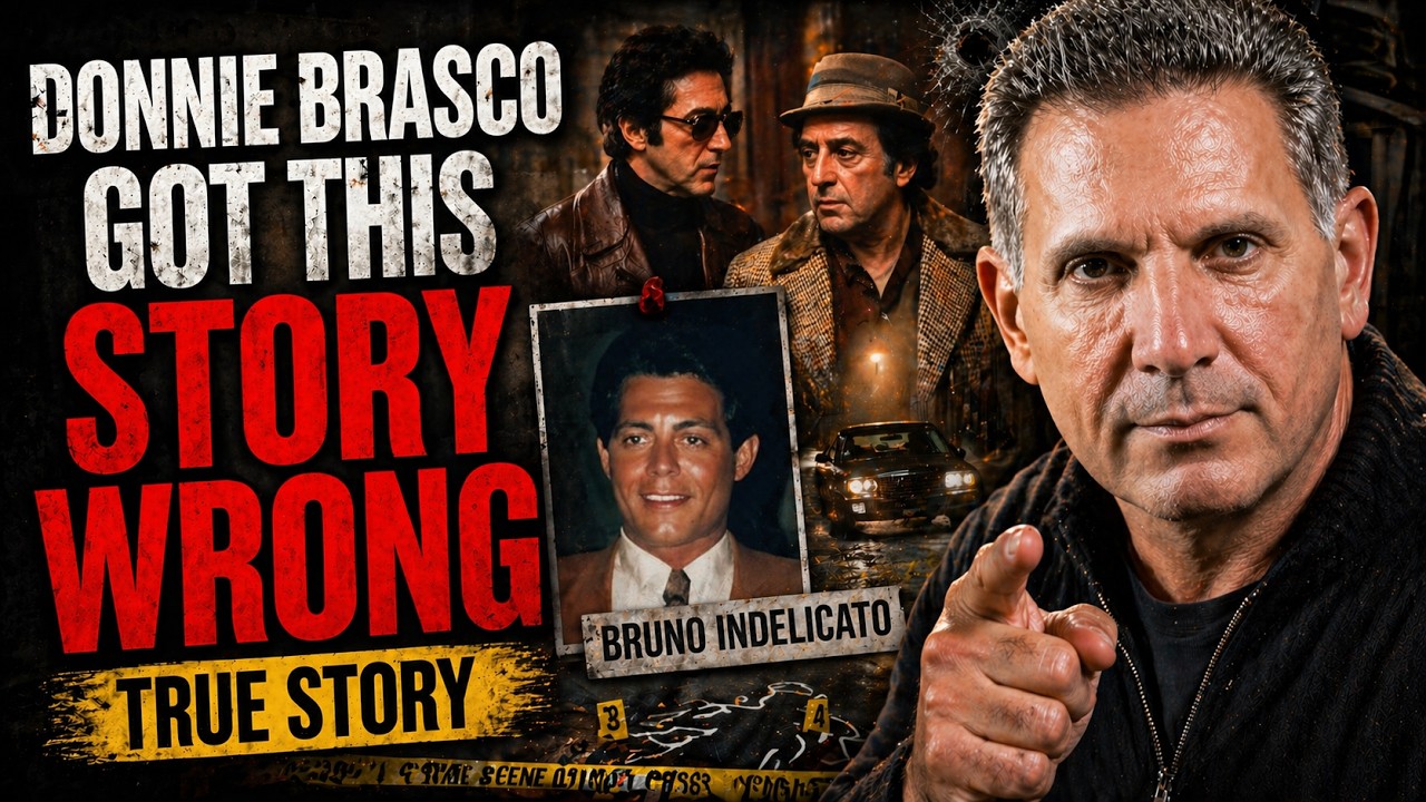 DONNIE BRASCO / ANTHONY, "BRUNO" INDELICATO GETS SHOT /TRUE UNTOLD STORY / HOLLYWOOD HAS IT WRONG
