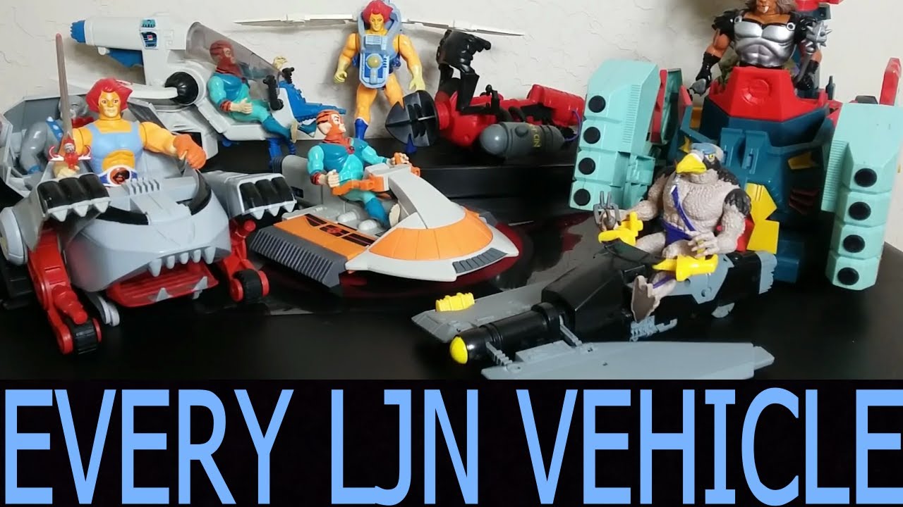 THUNDERCATS WEEK DAY 2:  ALL VEHICLES MADE AND A LOOK AT UNRELEASED PROTOTYPES