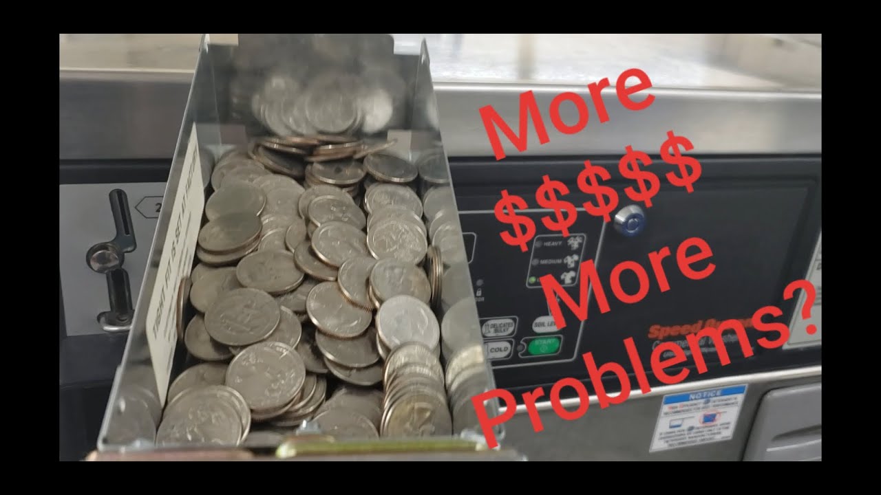 Yet another laundromat quarter collection video