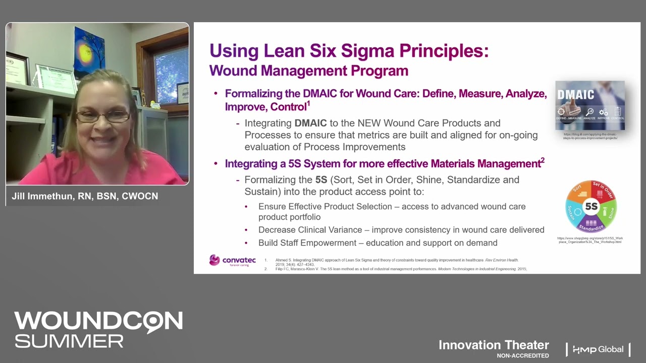 From Motorola and Toyota to your wound care program: Leaning into six-sigma