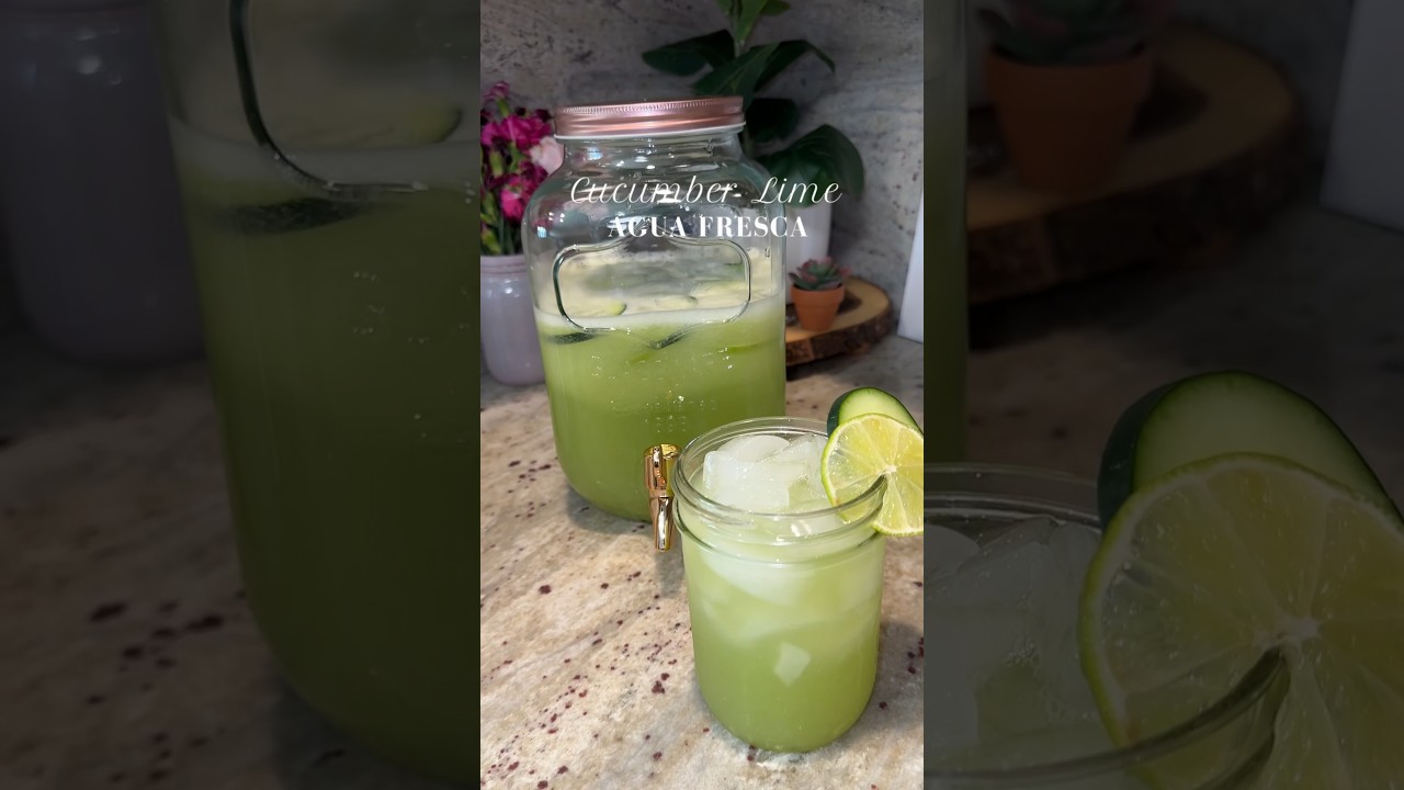 Recipe: Cucumber Lime Agua Fresca