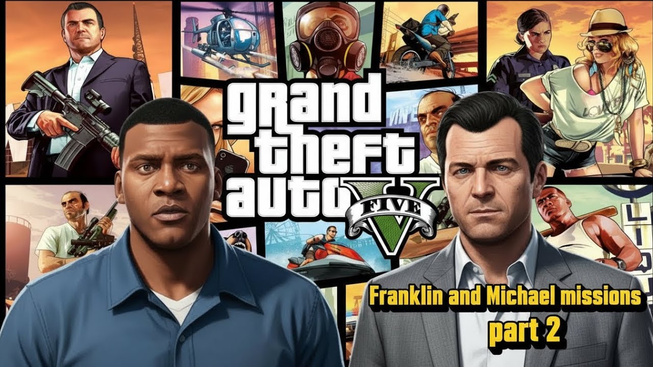 GTA V Story Gameplay | The First Meeting: Franklin & Michael | PART 2
