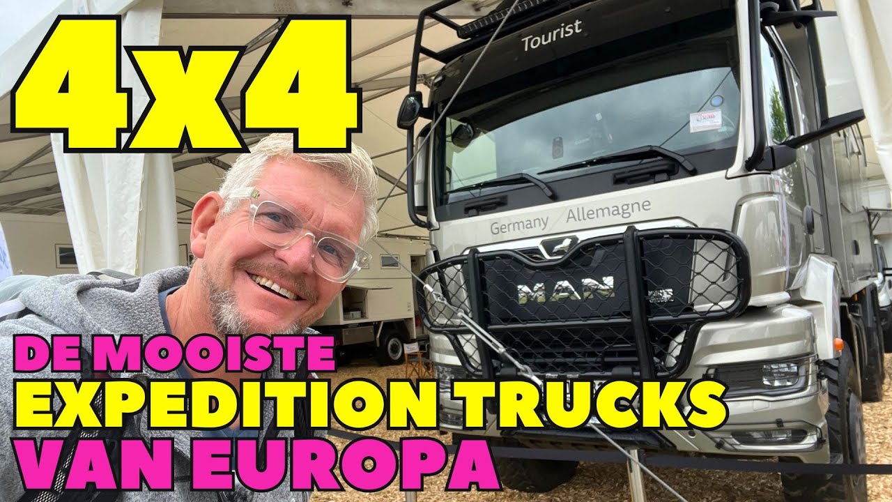 DROOM-TRUCKS KIJKEN OP ABENTEUR ALLRAD - GROOTSTE 4X4 BEURS TER WERELD - OVERLANDERS - DWVLOGT #278