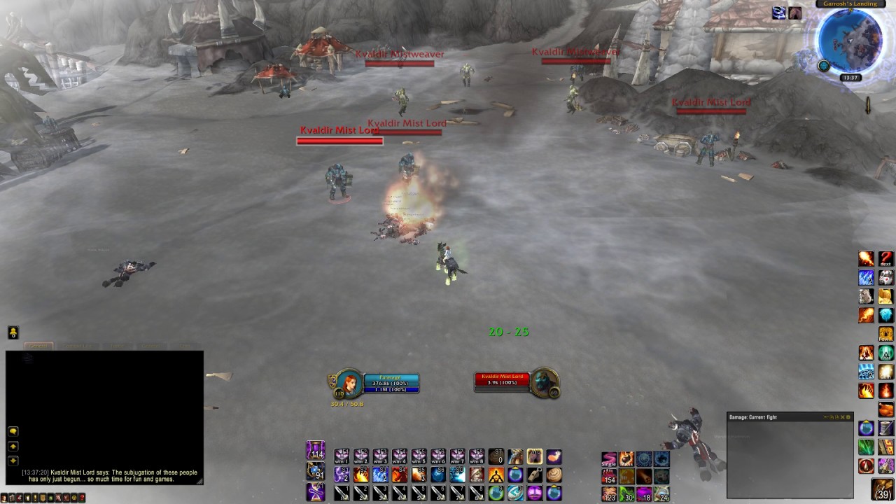 Kvaldir Mist Lord mini event