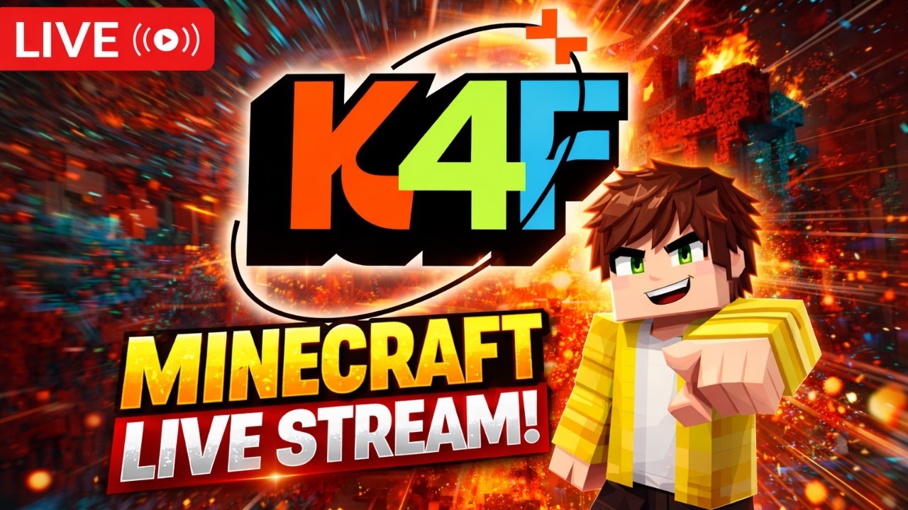 Let's Get Upgrade|K4F Live | Road to 3k ! #minecraft #minecraftmalayalam #k4f #kemics