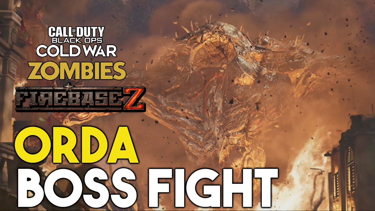 Call Of Duty Cold War Zombies Firebase Z Orda Final Boss Fight