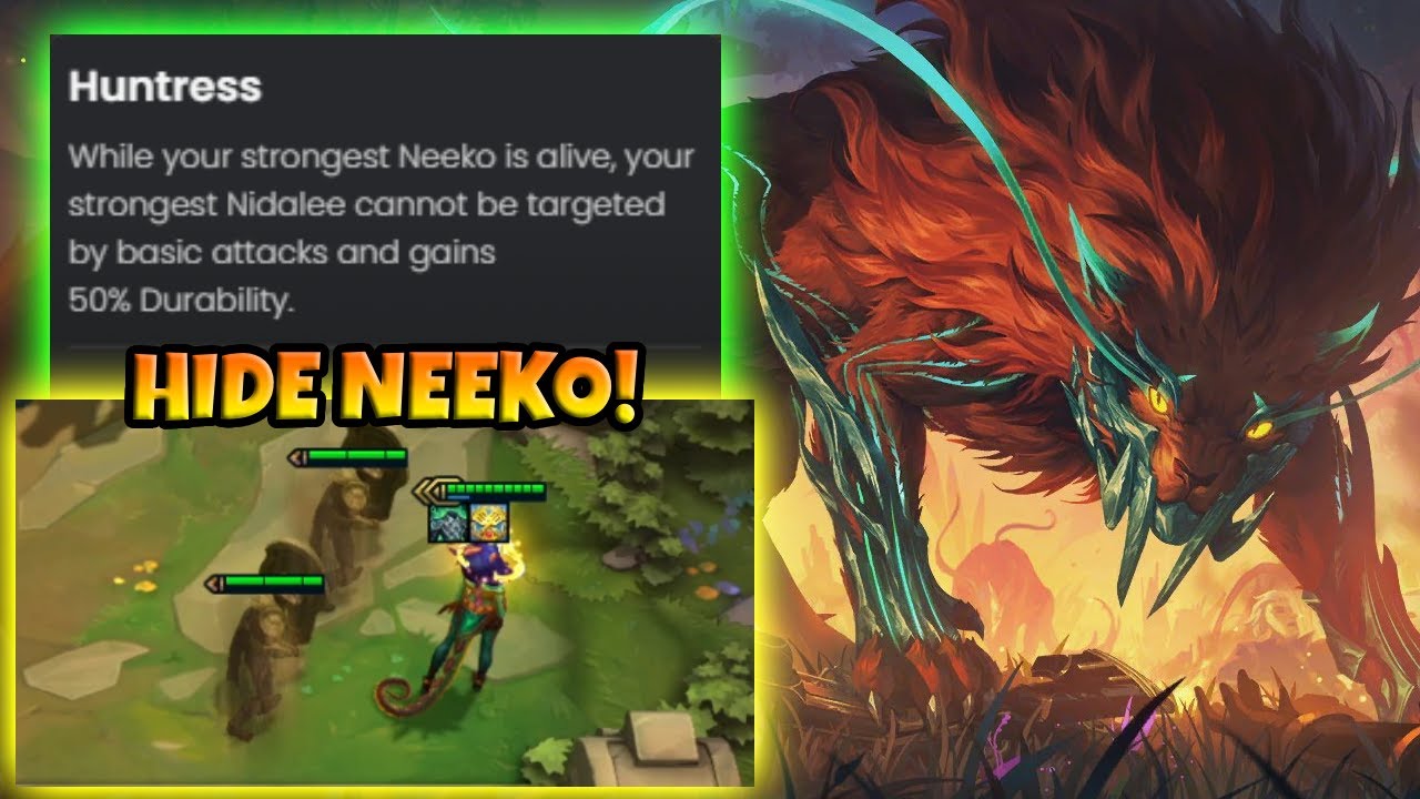 I found a Nidalee tech with Azir soldiers to try!