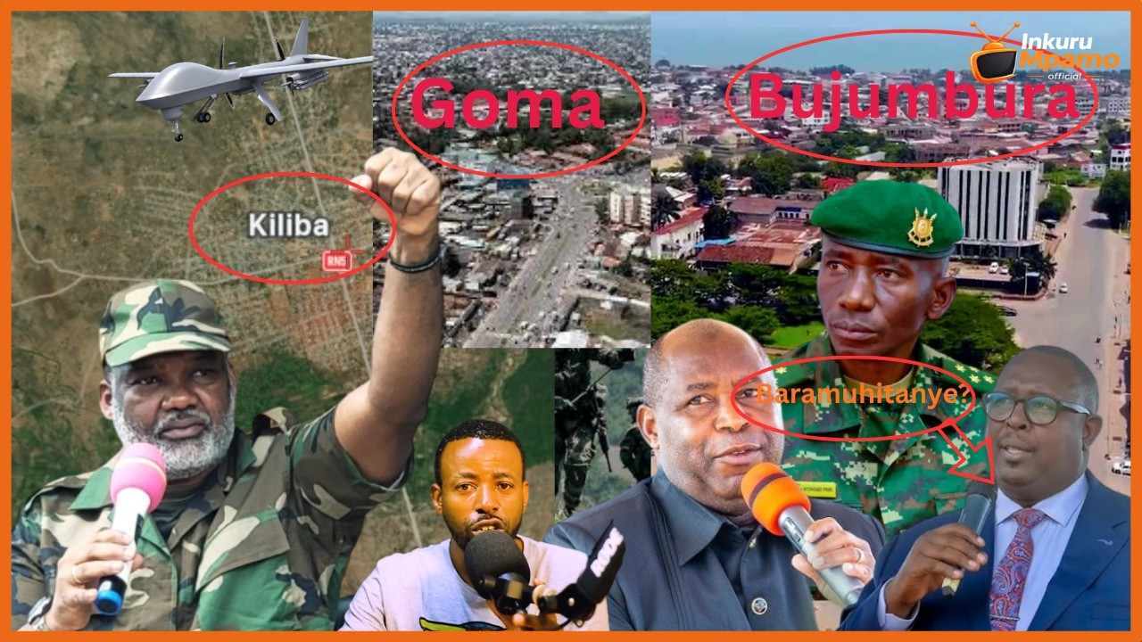 Gen Prime ahitanye Mbayahaga?Goma byakomeye,Drone ya MAA23 ihitanye Abarundi