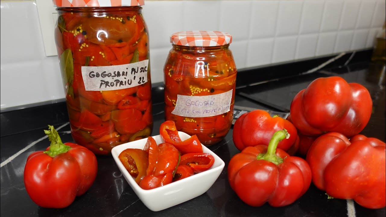 Gogoșari în Suc Propriu [ crocanți, dulci-acrișori ] | La Flory în Bucătărie