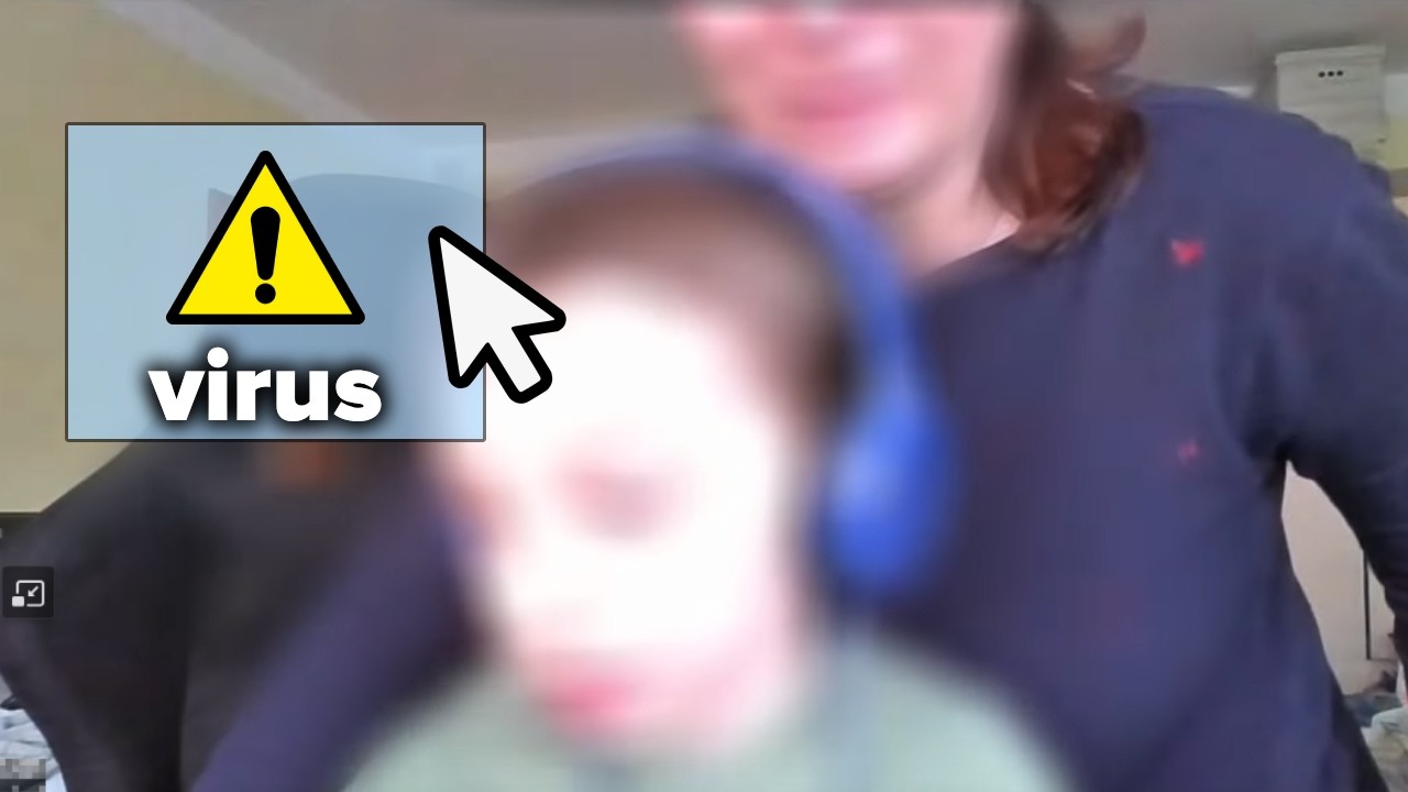 Wysyłam Bezpieczne Wirusy Dzieciom, Aby nie Ufali Oszustom (edukacyjny film)
