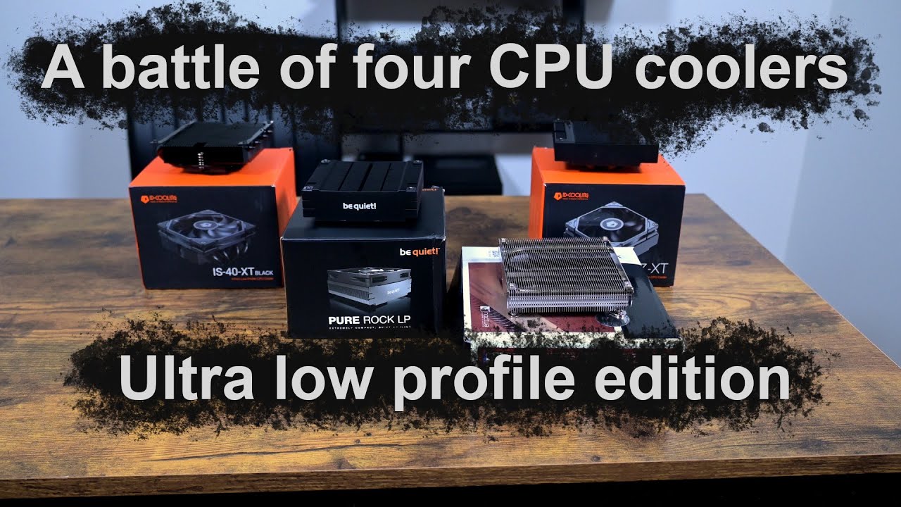 A battle of four CPU coolers - Ultra low profile edition