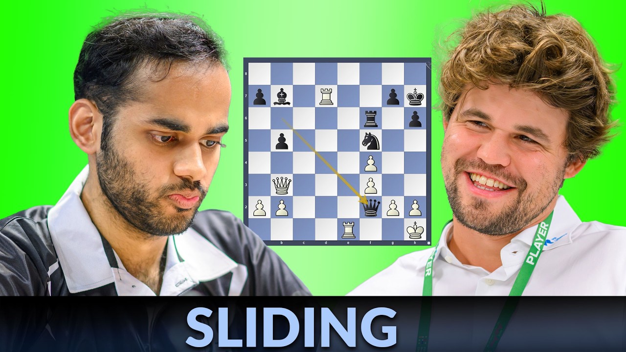 Sliding | Carlsen vs Erigaisi | FIDE World Rapid Team Ch 2026