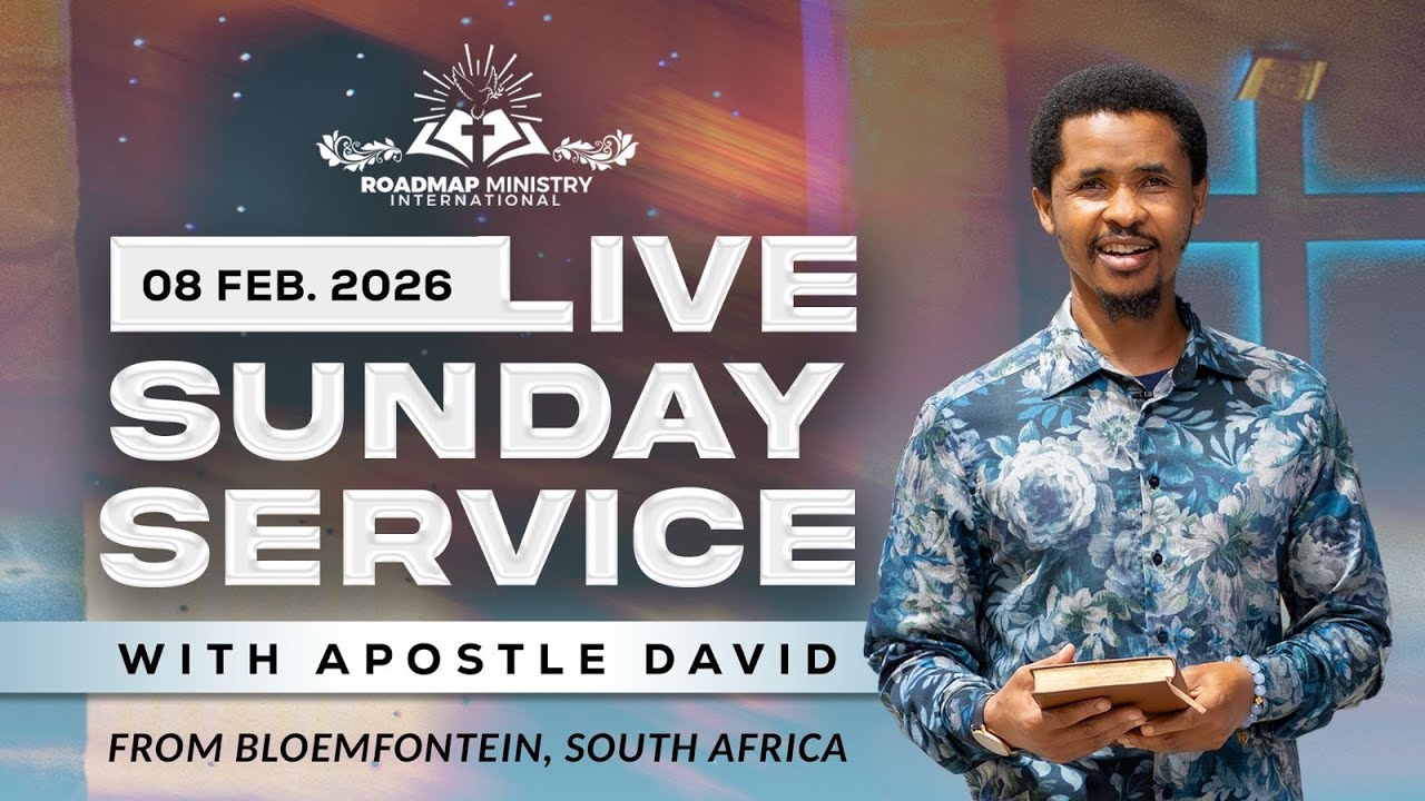 Roadmap Ministry International LIVE Sunday Service with Apostle David - 08.02.2026
