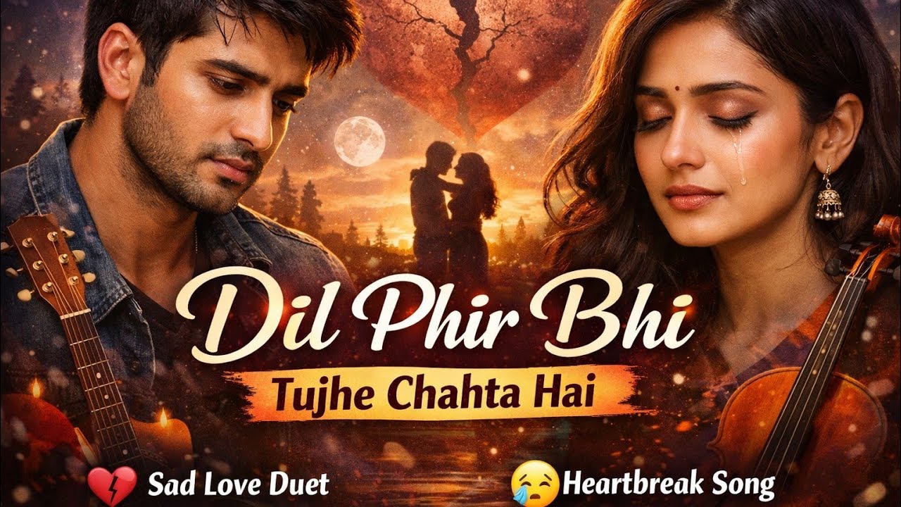 Dil phir bhi tujhe chahta hai❤️//sad romantic love song// heart break song 💔