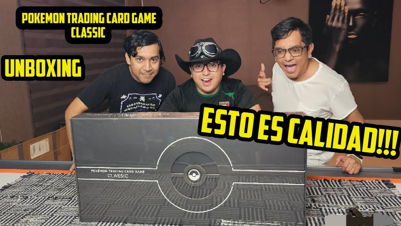 Unboxing Pokémon Trading Card Game Classic!!!