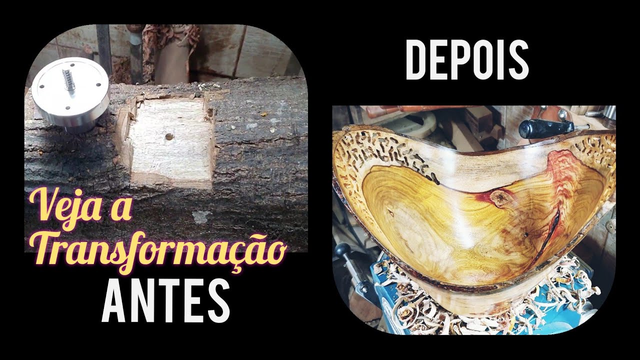 #14 Tornearia para iniciantes: Dicas para tornear troncos de madeira