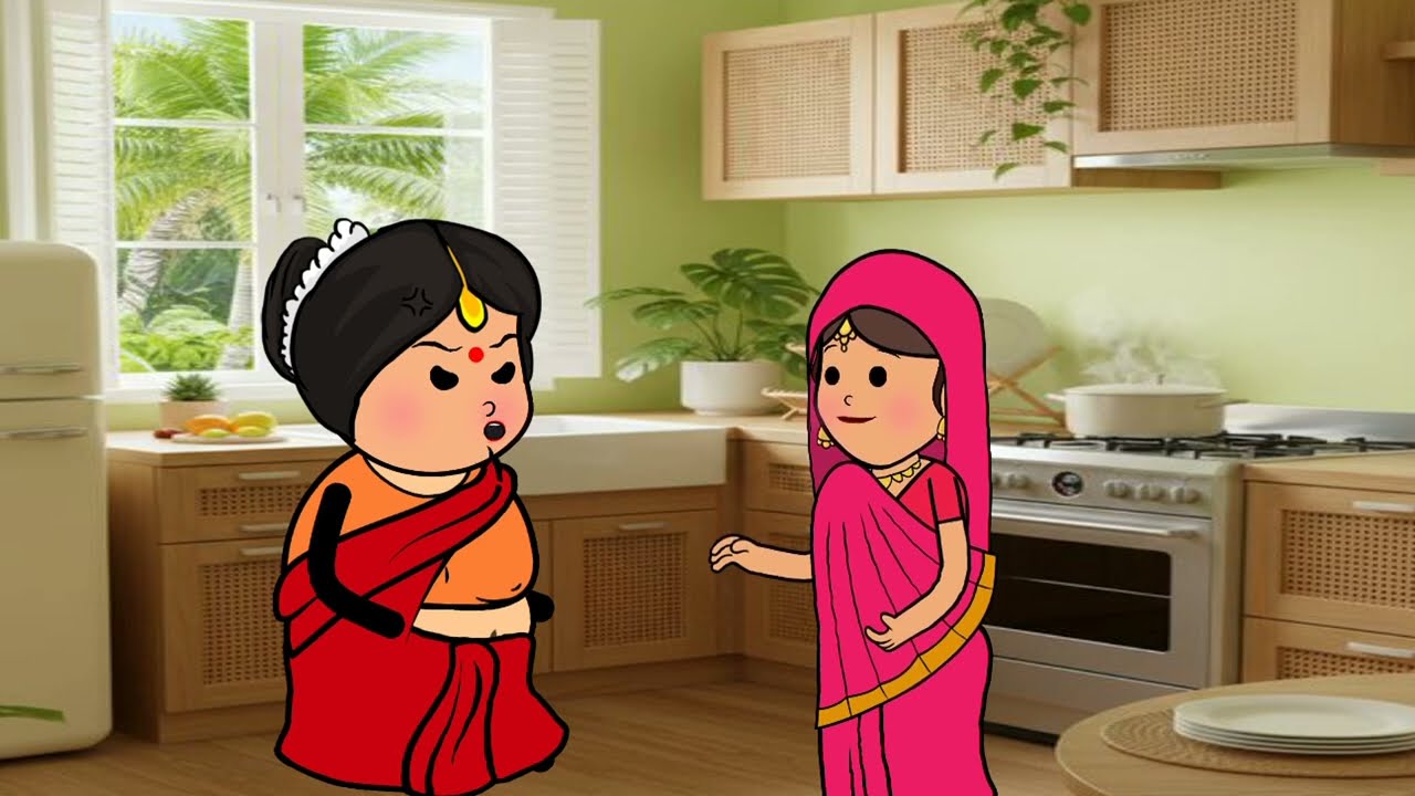 💥दहलीज के अंदर का काला सच ||😒😡 ससुराल कीसच्चाई 💥😭||cartoon emotional story 💥