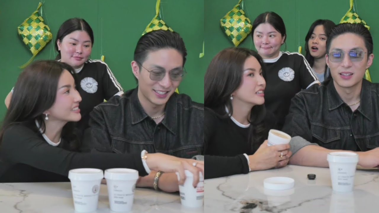 Gumushnya aunty wendi n manda lihat kemesraan papio mamio saat live 😂😍