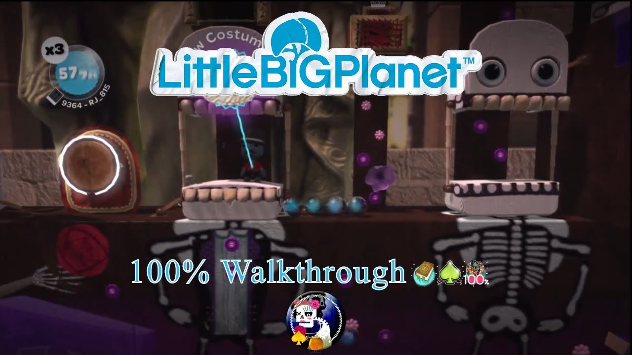 LittleBIGPlanet (720p HD) Walkthrough Part 32 - The Wedding Reception - Initial & Aced