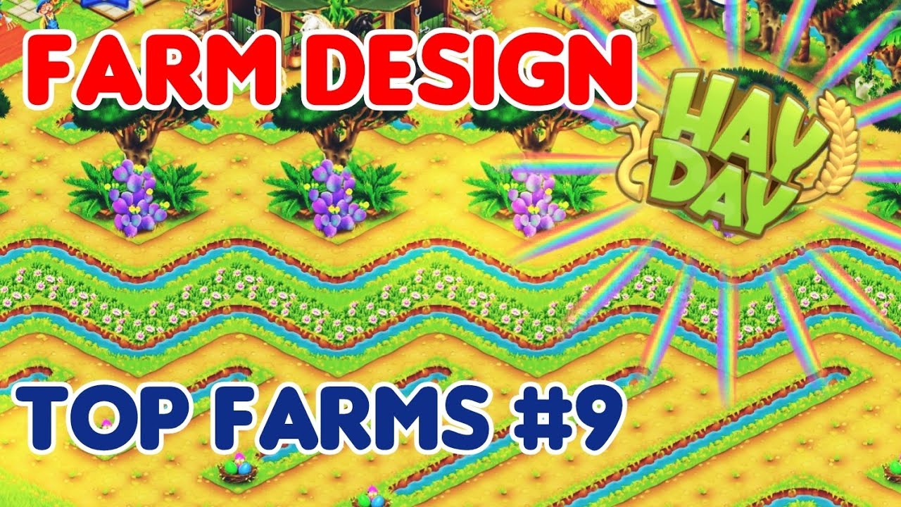 HAY DAY Beautiful farm design // TOP FARMS 9