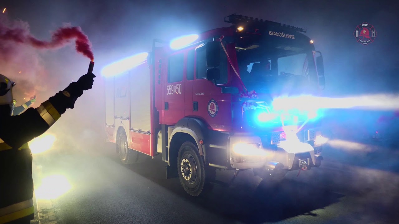 OSP BIAŁOŚLIWIE | POWITANIE NOWEGO MAN TGM 18.320 MOTOTRUCK