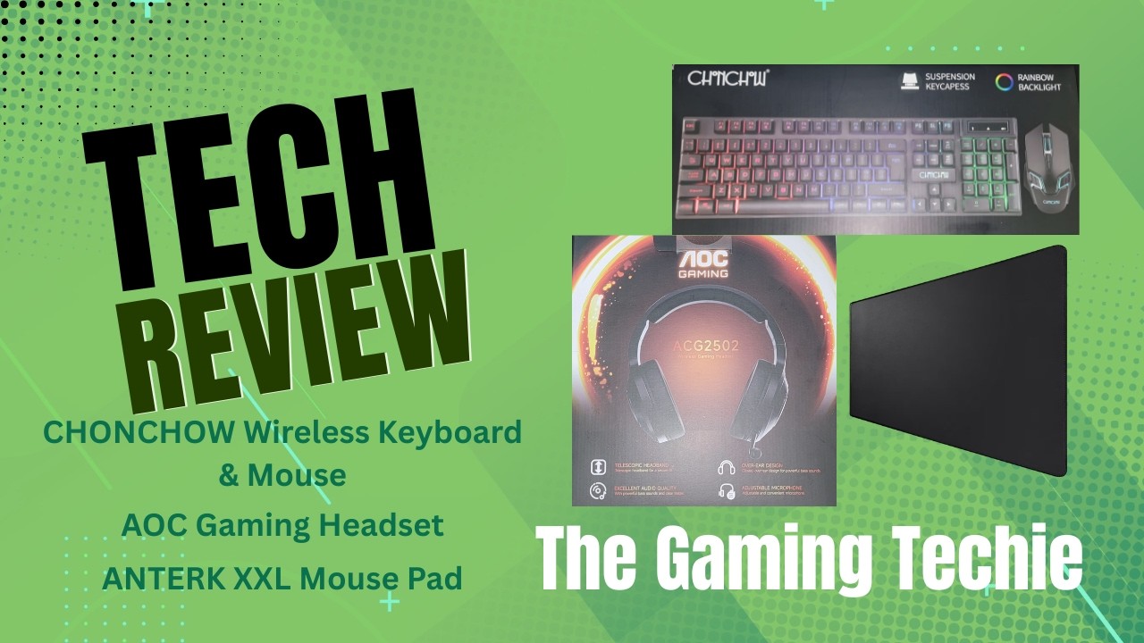 Best Budget Gaming Setup on Amazon? Keyboard, Mouse, Headset Review